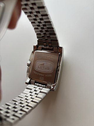 Lotus Multifunción Reloj Hombre Azul Acero
