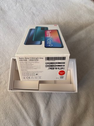 Caja Xiaomi Redmi Note 9