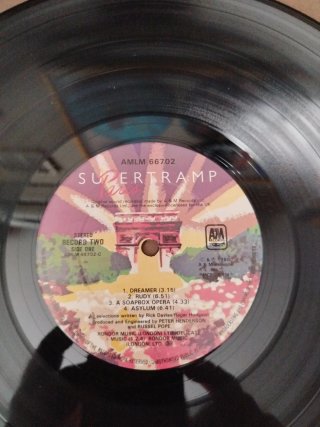 Vinilo Supertramp en Paris