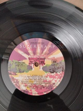 Vinilo Supertramp en Paris