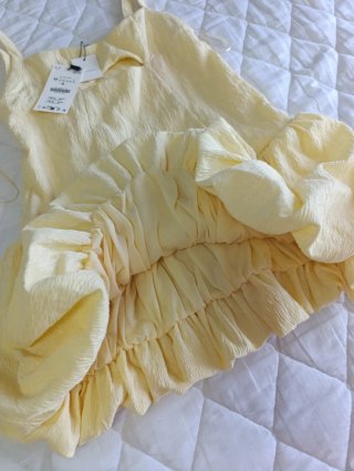 Vestido Zara Globo Talla M