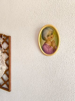 Cuadro niño rezando Joaquín