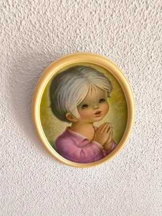 Cuadro niño rezando Joaquín