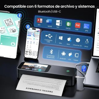 Phomemo Impresora Térmica Portátil A4 Kit