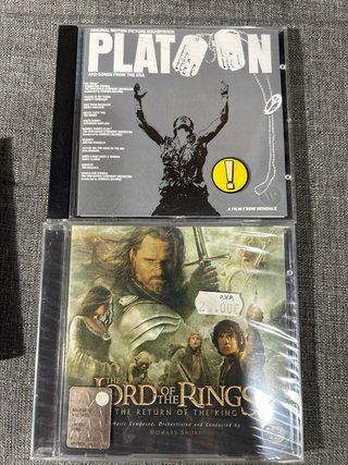 Lote 4 Bandas Sonoras Películas CD