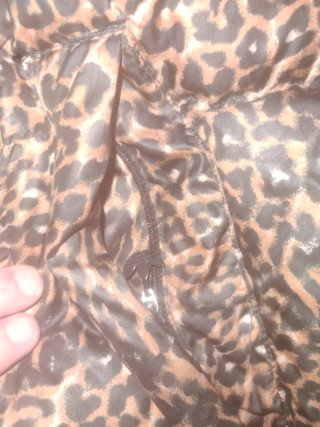 Plumífero Adidas Estampado Leopardo