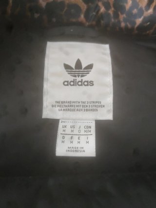 Plumífero Adidas Estampado Leopardo