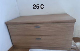 Cómoda o mueble TV 2 cajones