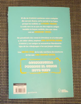 Libros Cristinini Gamers en líos. juvenil gamer.
