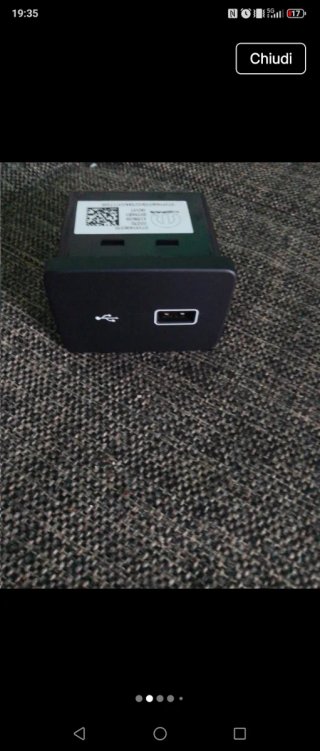 Presa USB Auto Fiat Alfa Romeo