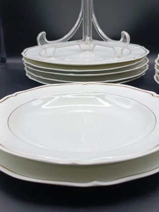 Vajilla 6 servicios platos porcelana Limoges