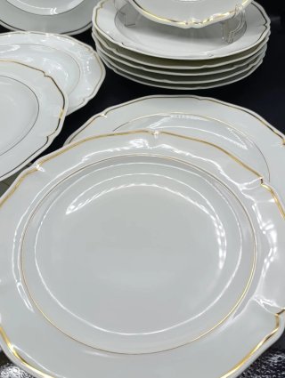 Vajilla 6 servicios platos porcelana Limoges