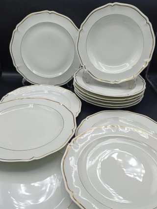 Vajilla 6 servicios platos porcelana Limoges
