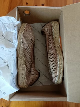 Alpargatas Naguisa Allium taupe T.39