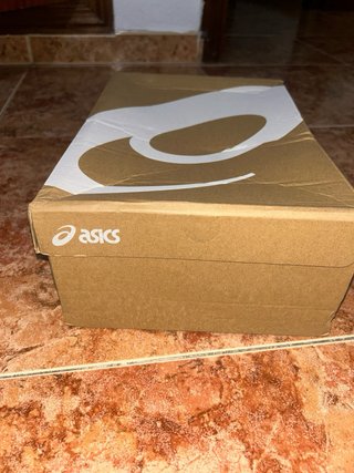 Zapatillas Asics Negras y Plateadas