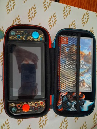 Nintendo Switch + 2 juegos + Funda de marca