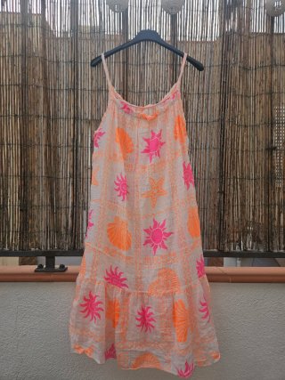 Vestido Verano Algodón Estampado