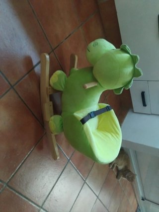 Balancín dinosaurio infantil