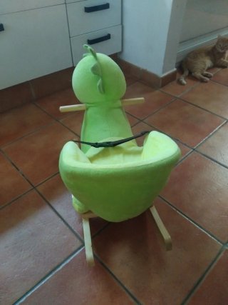 Balancín dinosaurio infantil