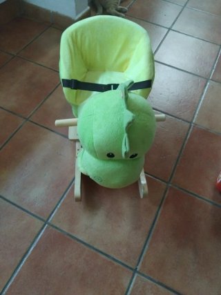Balancín dinosaurio infantil