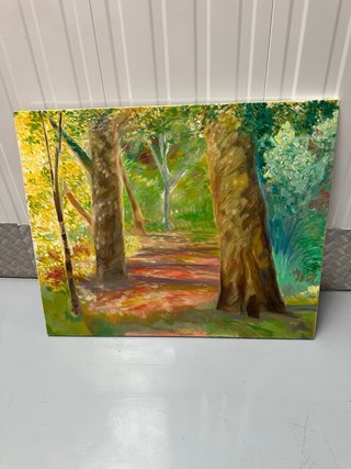 Cuadro pintado a mano