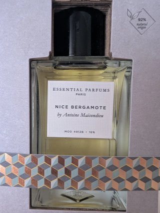 Perfume Essential Parfums Nice Bergamote