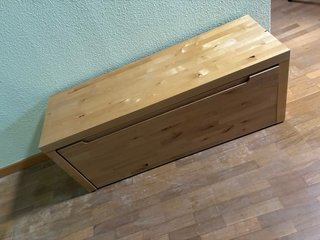 Baúl de madera para almacenar