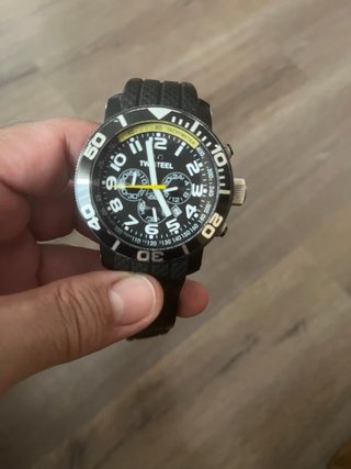 Reloj TW Steel Cronógrafo Negro y Dorado