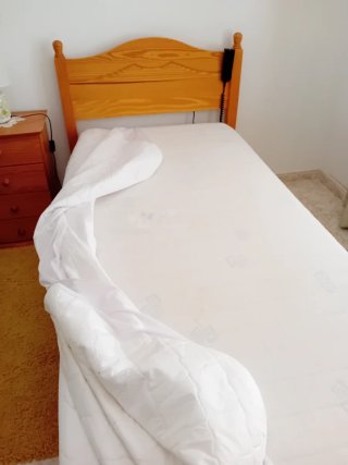 Cama 90 con somier y colchón