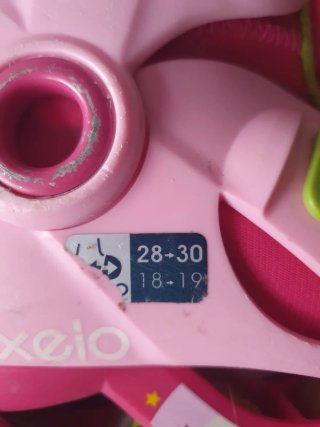 Patines en línea para niña número 28 al 30