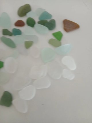 Lote 4 Cristales Marinos Variados