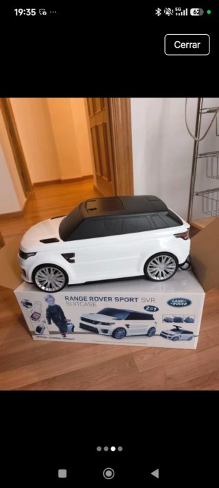Maleta correpasillos infantil coche