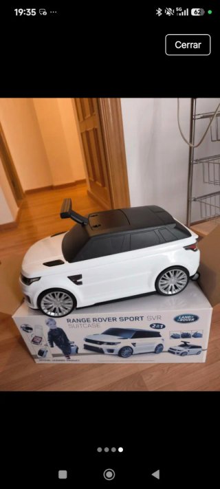 Maleta correpasillos infantil coche