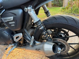 Triumph Speed Twin 1200 Negra mate