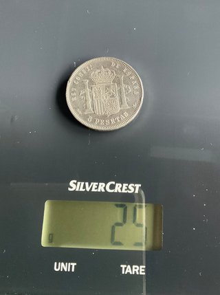 ºoO 5 pesetas Alfonso XIII 1893 - plata - PGL - Es