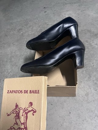 Zapatos de baile flamenco negros