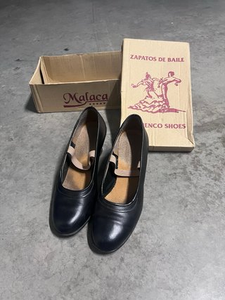 Zapatos de baile flamenco negros