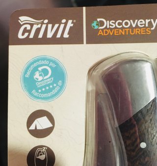 Navaja Crivit Tascabile Acero Inoxidable