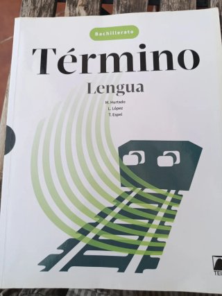 Termino. Libro lengua castellana bachillerato