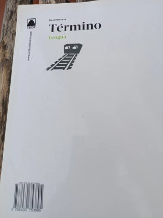 Termino. Libro lengua castellana bachillerato