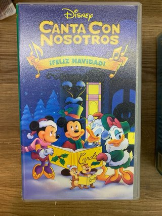Lote 4 VHS Disney Cantar Con Nosotros