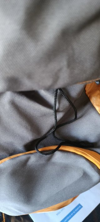 Mochila Trekking Grande Gris Naranja