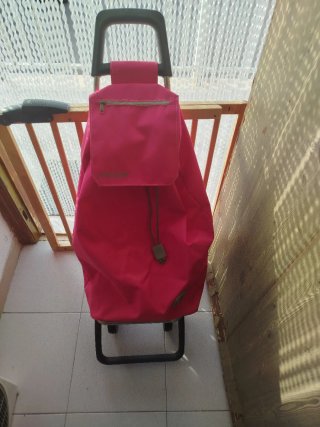 Carro de compra rosa