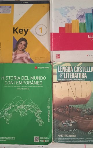 Libros de 1 BACHILLERATO, sociales