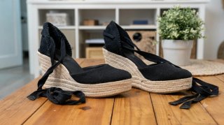 Alpargatas Stradivarius Negras