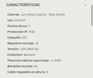 Lámpara Techo Benavid Ø75 cm de SKLUM.