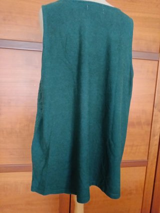 Camiseta verde tirantes anchos