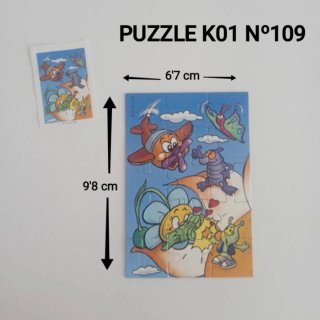 Puzzles Kinder Sorpresa - Lote
