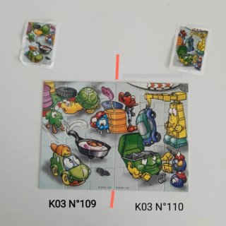 Puzzles Kinder Sorpresa - Lote