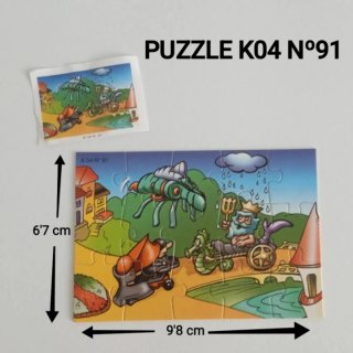 Puzzles Kinder Sorpresa - Lote